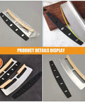 Ten Piece Pizza Cutter Sleeve Protectors With Edge Guard And Portable Design Universal Knife Guards for kitchen use.