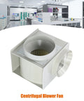 Rock Solid Centrifugal Blower With Kickin 2300 Cubic Meter Hour Airflow 300 Watt Motor And 3 Speed Adjustable Ventilation Fan For Lab Smoke And Fume Extraction Heavy Duty Pp Build - close-up of centrifugal blower fan in laboratory setting.