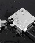 Electromechanical Lock DC 12V Electronic Cabinet Lock With Rotary Latch And Hook IP65 Waterproof Tough steel body and latch