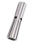 High Force Lathe Chuck Pull Back Collet SDC06-1/4 shown from a side angle highlighting its rigid design and precision slots.