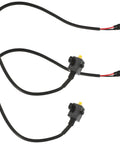 Two Pack Motorcycle Brake Light Switch Wire Set For Riders, Built Tough With Durable Solid Construction, Easy Install With Screws