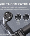 Out Front Bike Mount For Garmin And More Multi Position Extension Holder For 25 Point 4 Mm And 31 Point 8 Mm Handlebars Fits Wahoo Bryton
