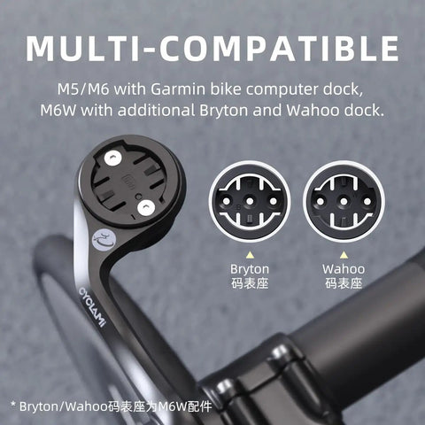 Out Front Bike Mount For Garmin And More Multi Position Extension Holder For 25 Point 4 Mm And 31 Point 8 Mm Handlebars Fits Wahoo Bryton