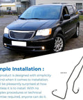 Dodge Grand Caravan 2011-2020 Chrysler Town Country 2011-2016 Ram CV 2013-2015 Hard Hydraulic Rack And Pinion Transfer Line Black Iron