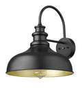 Dusk To Dawn Sensor Farmhouse Barn Light, No Fuss Auto On Off Outdoor Wall Lantern For Porch Patio Garage, Anti Rust Sconce