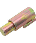 2 Pack Durable 304 Stainless Steel Bellows Interface Tools For A45 Steel Process With Dual Apertures For 20 And 25mm Corrugated Pipe Making Jobs, shown from a side angle.