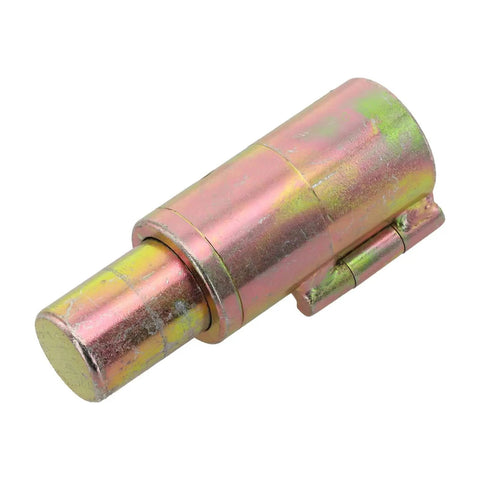 2 Pack Durable 304 Stainless Steel Bellows Interface Tools For A45 Steel Process With Dual Apertures For 20 And 25mm Corrugated Pipe Making Jobs, shown from a side angle.