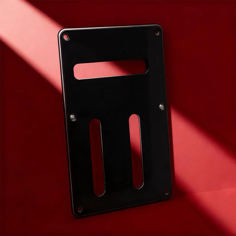 Pro Grade Electric Guitar Backplate Replacement Accessory PVC Material With Dustproof Design for protecting pickups and wiring.