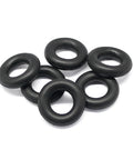 4 Pack Bobbin Winder Rubber Tire O Ring Set For Singer Sewing Machines Replacement Parts Compatible With Models 15-91 66-16 99K 128-3 Includes 1 1/8 In Outer Diameter 9/16 In Inner Diameter And 1/4 In Thick, black rubber rings