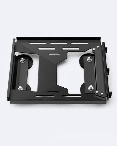 Magnetic Roof Mount Kit For Mini Satellite Antenna No Tools Needed Quick Release Suction Cup Base metal frame on white background
