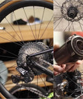 Bicycle wheel showing gears and hub, ideal for integrating with R12 2RS Ball Bearings 3/4 X 1-5/8 X 7/16 Inches With Double Rubber Seals