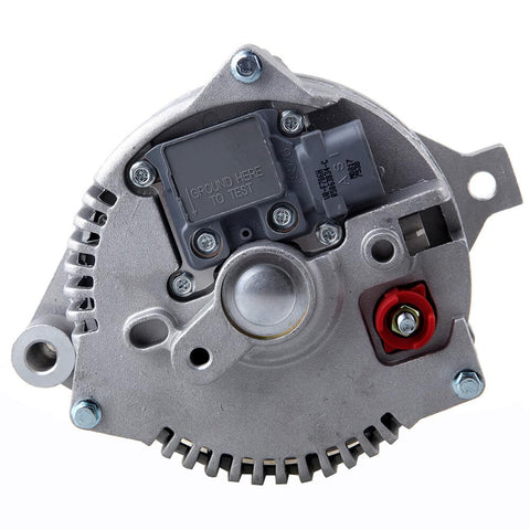High Output 130 Amp Alternator Replacement For Ford Mustang 1994-2000, Thunderbird 1994-1997, Mercury Cougar 1994-1997, 12V CW S6 Pulley IR IF