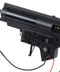 Gen 3 6mm Airsoft Gearbox Beefed Up Complete Set For AEG With Quick Change Spring System Full Metal Housing Includes Cylinder Nozzle