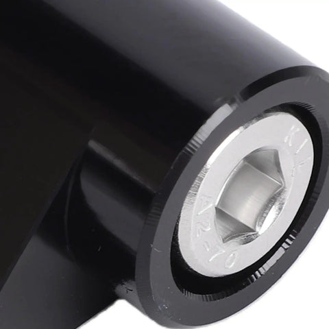 Killer Dowel Pin Repair Kit Black Aluminum Dowel Retainer For 5.9L V8 12 Valve And 24 Valve Engines 1989 To 2002 Bolt On Design Helps Prevent Pin Movement And Engine Service Issues, black anodized close-up