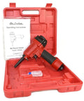 AP900 Heavy Duty Pneumatic Punch Nailer And Nail Remover Tool in red case, showing operating instructions and accessories