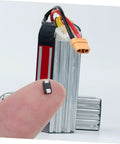 Heavy Duty US1K 1A 800V Rectifier Diodes 100 Pack Top Shelf Replacement For Automotive Alternators Power Supplies And Industrial Circuits, shown in fingertip
