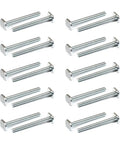 One Quarter Inch Twenty T Track Bolts Set Twenty Pack Two Point Five Inch Long T Slot Bolts For Universal T Track Pro Grade T Track Accessories