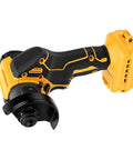 Brushless Cordless Angle Grinder And Mini Circular Saw With 12000 Rpm Battery Power for precise cutting, featuring a three-inch build.