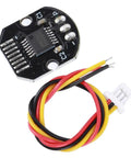 AS5048A Magnetic Encoder 14 Bit High Precision Position Sensor With PWM SPI Interface For Brushless Motor And Motion Control System Dead On Accuracy 360 Degree Non Contact Magnetic Readout board with 4-wire cable
