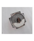 Compact Lightweight Rotary Encoder For Servo Motors A860-0360-T021 that counts pulses in both directions shown from top view on white background.