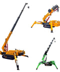 Mini Crawler Lifting Equipment With Telescopic Boom For Compact Crane Tasks Perfect For Construction And Building Maintenance