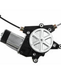 Front Left Window Regulator With Motor For Chevy Spark One Point Two Liter 2013 To 2015 Plug And Play Electric Driver Side Replacement Built Tough close-up view