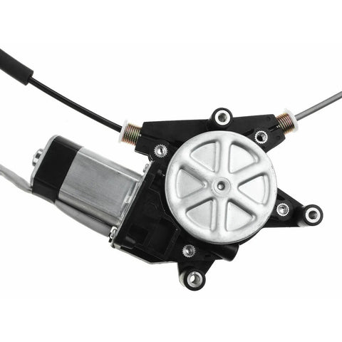 Front Left Window Regulator With Motor For Chevy Spark One Point Two Liter 2013 To 2015 Plug And Play Electric Driver Side Replacement Built Tough close-up view