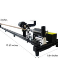 One Stop Pool Cue Repair Kit With Lathe, Tip Shaper, Shaft Cleaner, And 7 In 1 Billiard Cue Tool For Pro Grade Maintenance