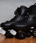 Adjustable Toe Stopper For Roller Skates With Non Slip Rubber Brake Block Pro Grade Sturdy Lightweight Braking Head On Black Skates