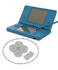 Fix Stuck Buttons Fast 4 Sets Conductive Silicone Directional Keypad Pads Replacement Kit For Nintendo DSi Handhelds Built To Match Stock Layout For Quick Game Console Repair Restores Smooth Press Feel Consistent Controls You Can Play Hard Again, DSi keypad pads