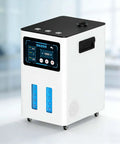 Three Port Hydrogen Inhaler With Advanced SPE Tech Pro Grade Generator Delivers 99.99 Percent Pure Hydrogen At Home For Skin Rejuvenation