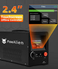 FoxAlien 2.4 inch touchscreen offline controller for Pro Grade CNC Router XE PRO 3 Axis Engraving Milling Machine with interface display