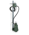 Tough As Nails Heavy Duty Cast Iron Sump Pump With Half Horsepower Motor and 1 1/2 Inch Npt Outlet for basement water drainage.