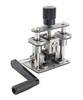 Upgrade Your Gear With This Heavy Duty Stainless Steel Wire Stripping Machine For Electric Drills Featuring Hand Crank Scrap Copper Cable Peeling Tool For 2 To 20mm Diameter Wires Robust Build Quality For Tough Jobs - Close-up view of stainless steel wire stripping machine.