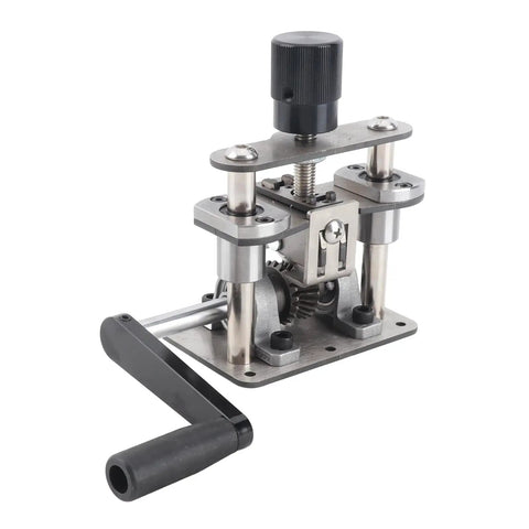 Upgrade Your Gear With This Heavy Duty Stainless Steel Wire Stripping Machine For Electric Drills Featuring Hand Crank Scrap Copper Cable Peeling Tool For 2 To 20mm Diameter Wires Robust Build Quality For Tough Jobs - Close-up view of stainless steel wire stripping machine.