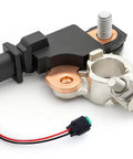 Straight Swap Battery Current Sensor That Bolts Right Up To Chrysler 200 300 Jeep Wrangler Cherokee Dodge Challenger Charger Journey Viper Ram 1500 2500 3500 2011 Through 2018 Replaces 0199200180 with copper and silver connectors.