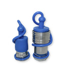 One Half NPT Quick Connect Hydraulic Coupler ISO 5675 Ball Style Heavy Duty With One Half Inch Body for agricultural equipment.