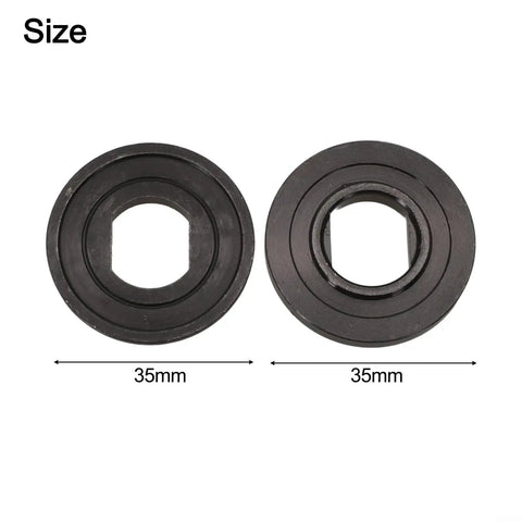 All In One Flange Washer Set For Circular Saw Blade Clamps 35Mm Outer And 13Mm Inner Bore Replacement Parts For DSS610 DSS611 BSS610 BSS611 DHS710 Saws Includes 224409-4 Outer And 224412-5 Inner