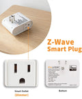 Dimmer Plug With Built In Repeater For Z Wave Smart Home Setup Plug In Outlet That Boosts Hub Range Without The Fuss Works With SmartThings Wink Alexa Google Assistant Requires Z Wave Hub For Seamless Control