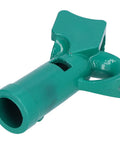 Heavy Duty Manual Pipe Bender For 3/4 Inch Steel And Pvc Fast Straight Bending Tool with green metal spout for precision bending.