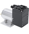 Slick Dc 12v Mini Vacuum Pump Featuring 6w Micro Diaphragm Engineering and Rugged Aluminum Housing for Smooth Air Suction.