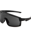Premium Safety Glasses With Ansi Z87 Plus Impact Rating Featuring Anti Fog Vented Polycarbonate Lenses And A Lightweight Non Slip Grey Frame For Dead Set All Day Comfort On The Job Site, shown in black, angled view.