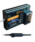 C4SF 2 4G HV Receiver Waterproof 4 Channel With SBUS Output For Futaba SBUS Systems, shown with pins and label details