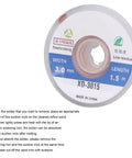 Premium Desoldering Solder Wick Braid 5 Pack Copper Solder Wire 3mm x 1.5m No Clean for effortless solder removal BGA PCB repair