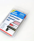 Front view of Rear Window Defroster Grid Repair Kit DIY Easy No Fuss Fix For Failing Defogger Lines Color Matched To Most Grids