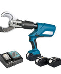 Battery Powered Hydraulic Cable Cutter EZ-85C For Copper Aluminum And Armored Cables Up To 85mm With LED Light and batteries