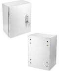 Beefy Heavy Duty Outdoor Electrical Box With Lock And Keys Rugged Fiberglass Reinforced Polyester And Steel Construction 12x10x6 Inch Weatherproof Junction Box for Industrial Mall And Residential Use