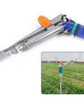 The Ultimate Workhorse 2 Inch Adjustable Irrigation Sprinkler Spray Gun with zinc alloy, designed for effective farm coverage.
