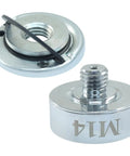 M14 thread adapter kit with grinder quick-change nut for 22.23mm arbor, stainless steel, fits XLOCK angle grinders