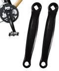 Left Crank Arm Set For Mountain And Road Bikes 170mm Center To Center 2 Pack With Diamond And Round Holes Replacement Left Side Only